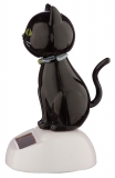 Wackelfigur Schwarze Katze Solar
