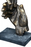 Skulptur Reich mir Deine Hand